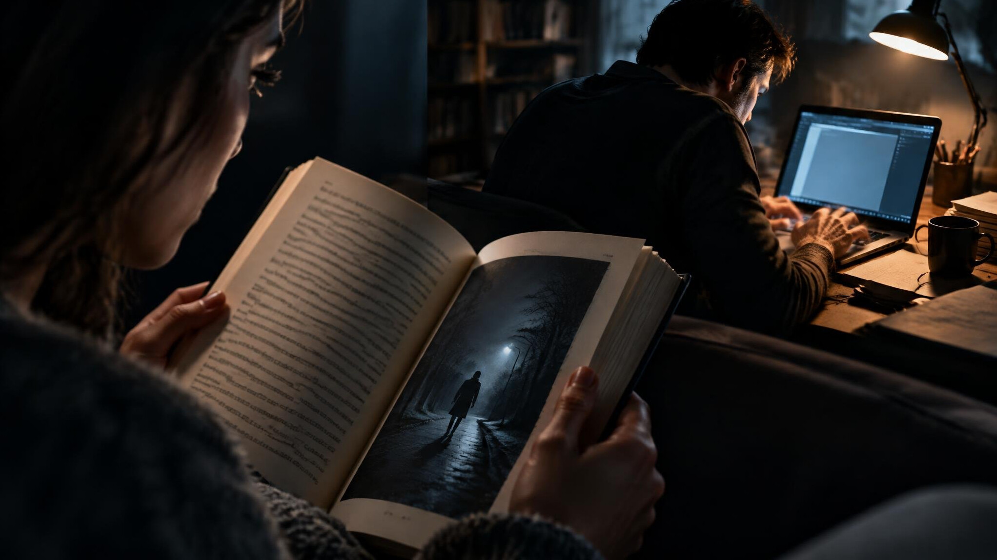 suspense book pages